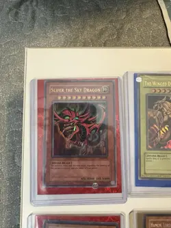 Yu-Gi-Oh Egyptian Gods Obelisk Slifer Ra Uria Raviel Hamon Full Set - Image 9