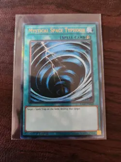 Yu-Gi-Oh! TCG - Mystical Space Typhoon - RA02-EN048 - Collector's Rare - Image 1
