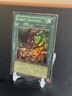 Yu-Gi-Oh! TCG Giant Trunade Magic Ruler MRL-048 Super Rare OG Unlimited (NM) - Image 1