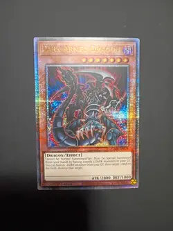 Yugioh Dark Armed Dragon - BLMR-EN054 - Quarter Century Secret Rare - 1st Ed NM - Image 1