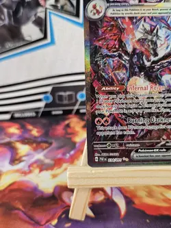 Charizard EX 234/091 Paldean Fates SIR Pokemon Card  NM+ Defects Noted/Pictured  - Image 4