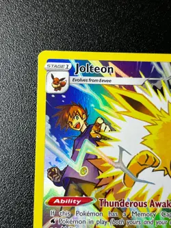 Jolteon TG04/TG30 - Brilliant Stars Trainer Gallery Blue Pokemon Card Holo NM - Image 5