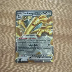Gholdengo EX - PokÃ©mon TCG Paradox Rift Double Rare Holo Card NM 139/182 - Image 1