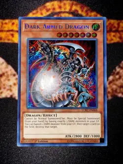 ðŸ”¥YUGIOH â€¢ DARK ARMED DRAGON â€¢ SECRET RARE â€¢ LCKC-EN068 â€¢ 1st EDITION â€¢ NMðŸ”¥ - Image 5