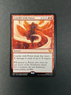 Crackle with Power - Strixhaven - MTG - MAGIC THE GATHERING - Image 1