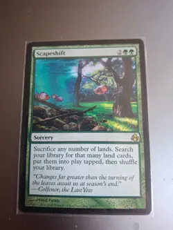 Scapeshift Morningtide Regular MTG MP Green Sorcery  - Image 1