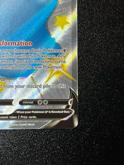 Ditto V SV118/SV122 - Shining Fates: Shiny Vault Full Art Holo Pokemon Card NM - Image 3