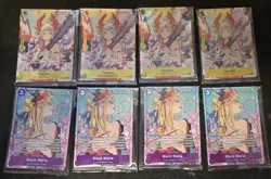 One Piece Illustration Promo Card Set 1 - 4 Black Maria cards & 4 Yamato cards! - Image 1