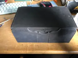 Stronghold 200+ Card Convertible Deck Box: Black GameGenic NICE! - Image 2