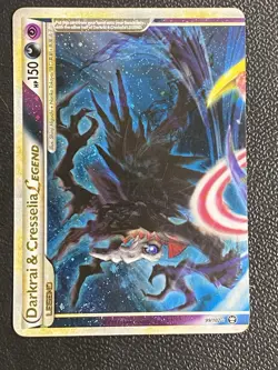 Darkrai & Cresselia Legend Top Card - Triumphant 99/102 - 2010 NM Pokemon - Image 2