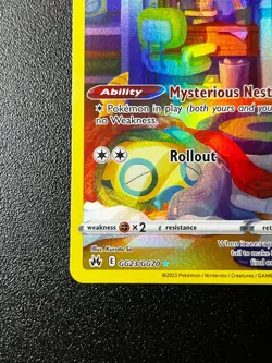 Dunsparce GG23/GG70 - Crown Zenith Galarian Gallery Full Art Pokemon Card NM - Image 2