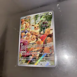 PokÃ©mon TCG Eevee Holo Card 188/167 Sv06 Twilight Masquerade MINT - Image 3