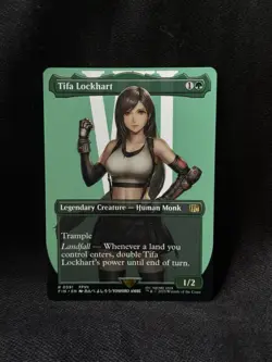 Tifa Lockhart (Borderless) MTG Final Fantasy Regular 0391 - Image 1