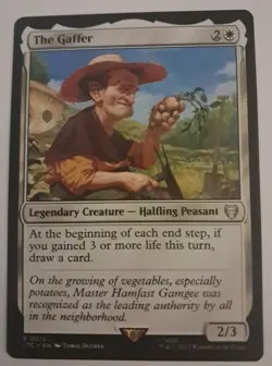 The Gaffer NM/M LOTR Lord of the Rings Commander MTG Magic the Gathering - Image 1