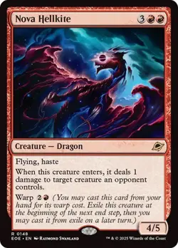 Nova Hellkite - Edge of Eternities EOE - 0148 - MTG Magic - Image 1
