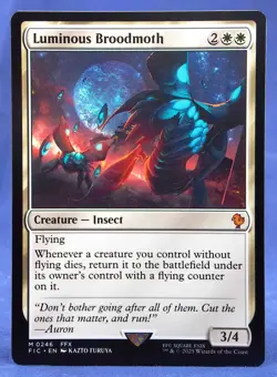 Luminous Broodmoth - MTG - Commander: Final Fantasy - Excellent NM - Image 1