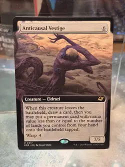 R 0317 Anticausal Vestige Eldrazi EXTENDED ART Rare Edge of Eternities MTG EOE - Image 1