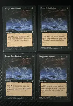 Songs of The Dammed Magic The Gathering MTG Playset (4) - Image 1