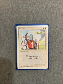 MTG Crusade LP â­â­Revised Editionâ­â­ â­â­ 1994 Magic Crusades - Image 2