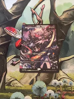 MTG: Bloodthirsty Conqueror (0426) Foundations Borderless Foil PR0XY - Image 1