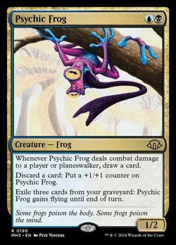 1 x Psychic Frog - Modern Horizons 3 - NM-Mint - MTG - Image 1