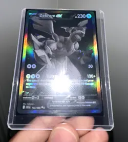 Zekrom ex 172/086 Sv: Black Bolt Holofoil Near Mint Pokemon - Image 2