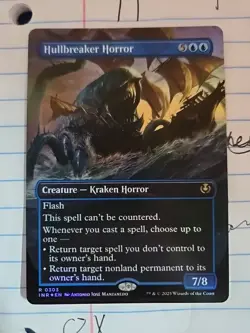 x1 Hullbreaker Horror - Foil - Borderless R MTG Innistrad Remastered M/NM, Engli - Image 1
