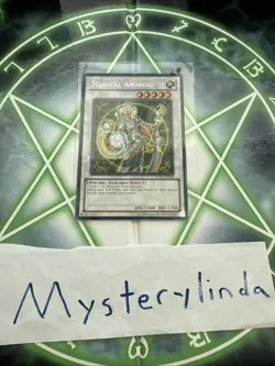 Yugioh Magical Android TU03-EN009 Rare Unlimited LP - Image 1