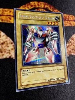 ðŸ”¥YUGIOH â€¢ GAMMA THE MAGNET WARRIOR â€¢ PRISMATIC SECRET RARE â€¢ DOR-003 â€¢ VLPðŸ”¥ - Image 4