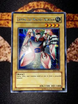 ðŸ”¥YUGIOH â€¢ GAMMA THE MAGNET WARRIOR â€¢ PRISMATIC SECRET RARE â€¢ DOR-003 â€¢ VLPðŸ”¥ - Image 5