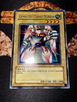 ðŸ”¥YUGIOH â€¢ GAMMA THE MAGNET WARRIOR â€¢ PRISMATIC SECRET RARE â€¢ DOR-003 â€¢ VLPðŸ”¥ - Image 6
