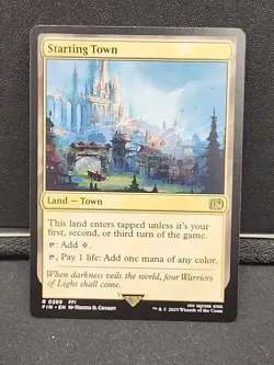 Starting Town Final Fantasy Regular RARE - Image 3