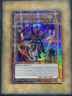 Yugioh Aluber the Jester of Despia RA02-EN016 Quarter Century Rare 1st Ed NM - Image 1