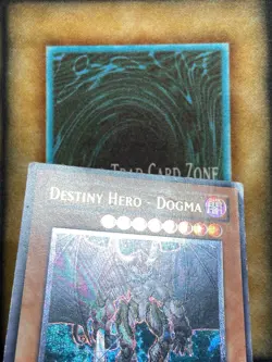 Yugioh Destiny Hero - Dogma POTD-EN014 Ultimate Rare 1st Ed MP - Image 3
