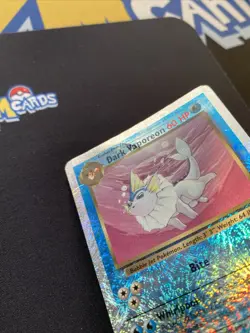 Pokemon TCG Dark Vaporeon Legendary Collection 9/110 Reverse Holo Rare HP. - Image 3
