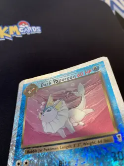 Pokemon TCG Dark Vaporeon Legendary Collection 9/110 Reverse Holo Rare HP. - Image 9