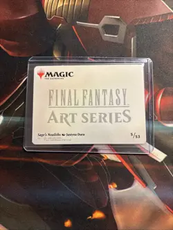 Mtg Sageâ€™s Nouliths Art Card GS Signature - Final Fantasy + Bonus Foils - Image 8