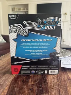 Pokémon TCG: Scarlet & Violet - Black Bolt Binder Collection - Factory Sealed - Image 4