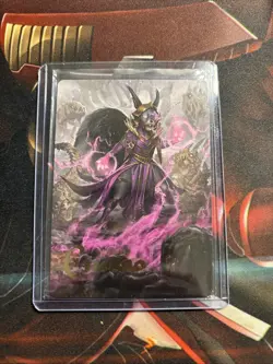 Mtg Liliana Of The Dark Realms Art Card GS Signature - Bloomburrow+Bonus Foils - Image 1