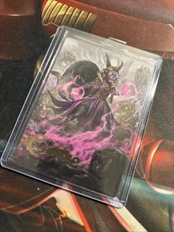 Mtg Liliana Of The Dark Realms Art Card GS Signature - Bloomburrow+Bonus Foils - Image 2