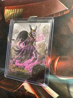 Mtg Liliana Of The Dark Realms Art Card GS Signature - Bloomburrow+Bonus Foils - Image 5