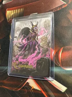 Mtg Liliana Of The Dark Realms Art Card GS Signature - Bloomburrow+Bonus Foils - Image 6