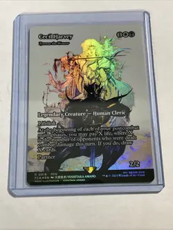 MTG Final Fantasy Cecil Harvey 0018 FOIL | Tymna the Weaver | Showcase FCA Foil - Image 1