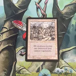 MTG: Wrath Of God (45) Limited Edition Alpha PR0XY NM - Image 1