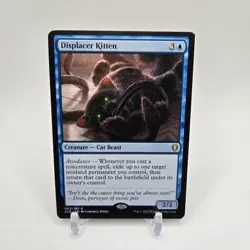 Displacer Kitten #63/361 Commander Battle for Baldur's Gate MTG NM - Image 1