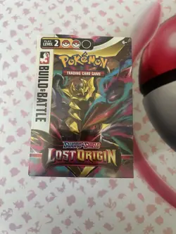 Lost Origin Build and Battle box TCG POKEMON Includes booster packs code - Image 1