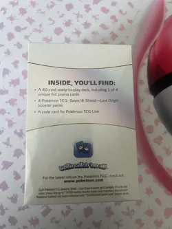 Lost Origin Build and Battle box TCG POKEMON Includes booster packs code - Image 2