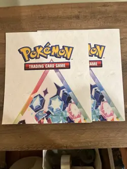 Pokemon TCG Prismatic Evolutions Poster  (POSTER ONLY) set of 2 - Image 1
