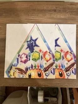 Pokemon TCG Prismatic Evolutions Poster  (POSTER ONLY) set of 2 - Image 2