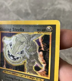 Shining Steelix 112/105 Neo Destiny Secret Rare Pokemon Vintage Holo Unlimited  - Image 5